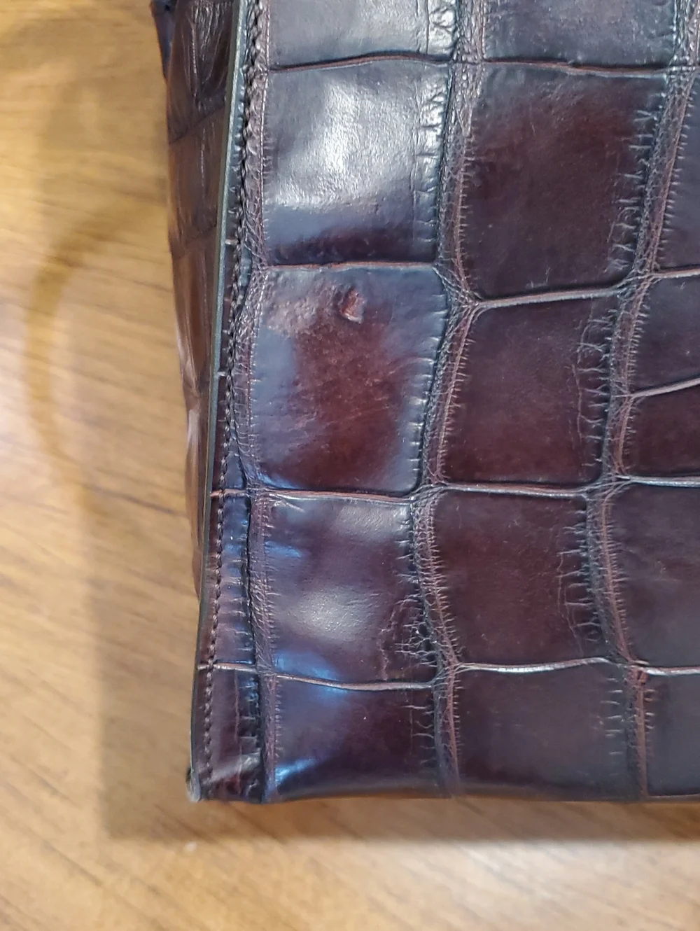 Mauro Governa For Suarez Alligator Work Tote